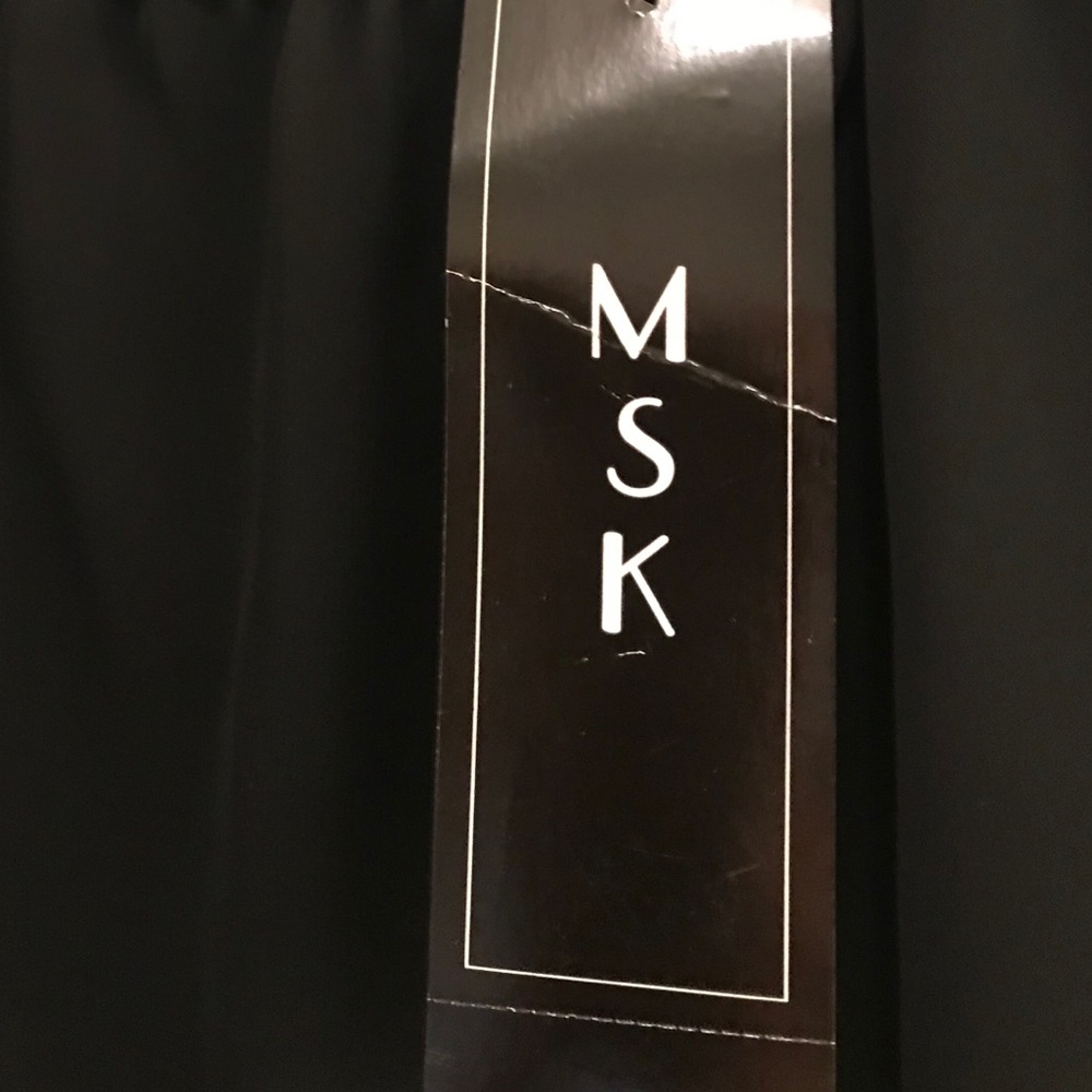 ‼️Bundle & Save‼️ MSK Black Dress NWT Sz M - Picture 2 of 6
